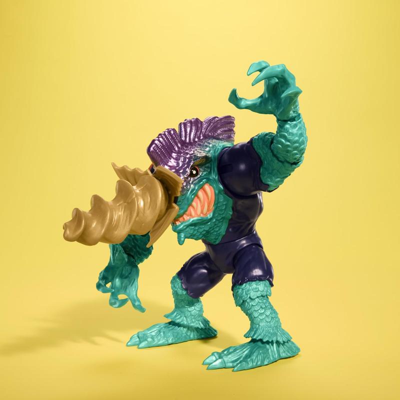 【新品未開封】 Street Sharks Slash Boneco de ação Mattel Street Sharks Slash de 15 cm com Bite